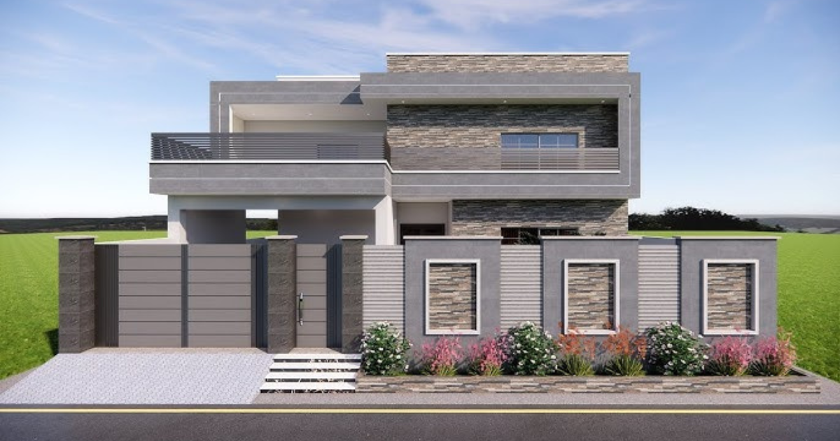 1 Kanal House in Village by Syed Brothers
